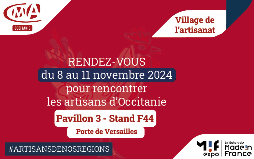 MIF EXPO 2024 : RENDEZ-VOUS AU VILLAGE DE L’ARTISANAT